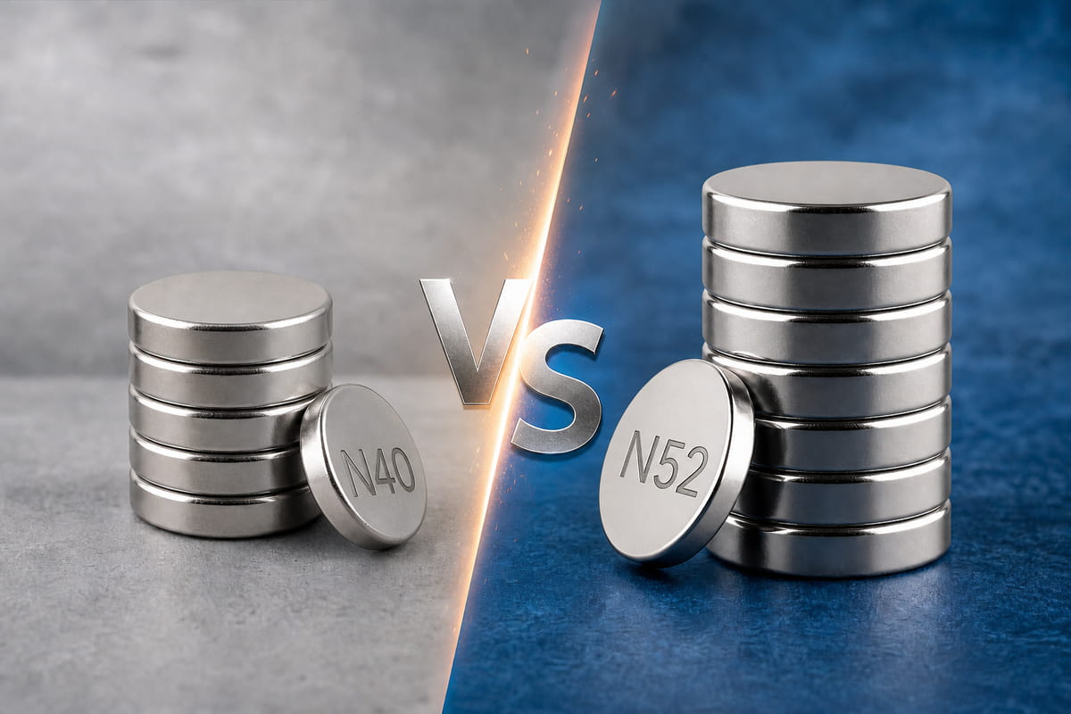 Magnet n40 vs. n52