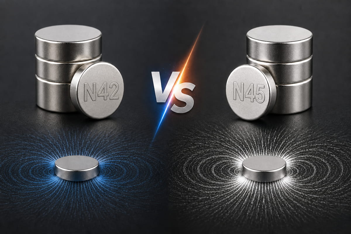 Magnet n42 vs. n45
