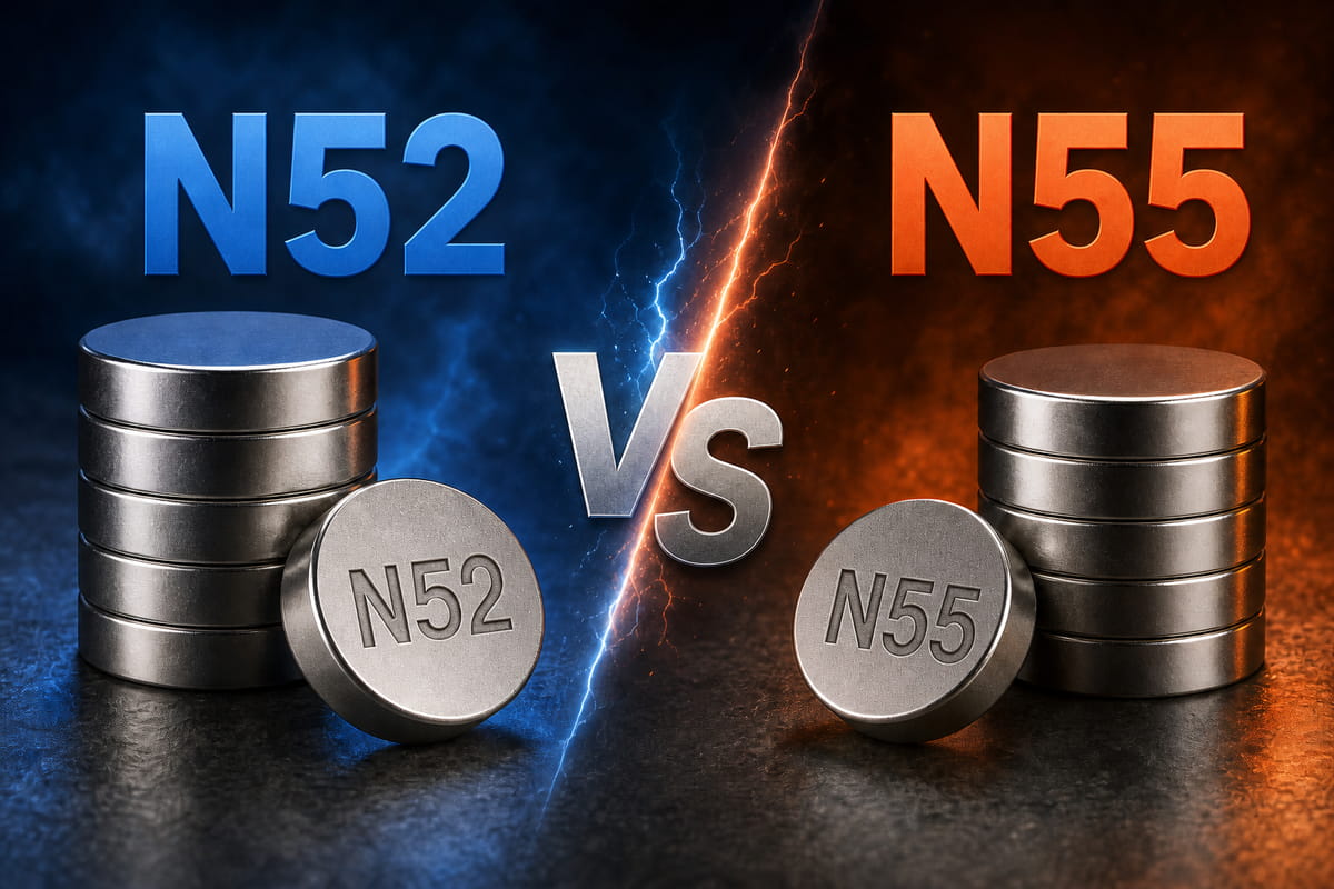 n52- vs. n55-Magnete