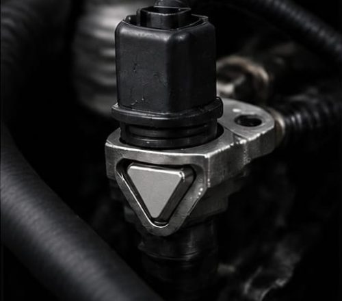 Bild eines dreieckigen Magneten für Automobilkomponenten Dreieckiger Magnet für Automobilkomponenten